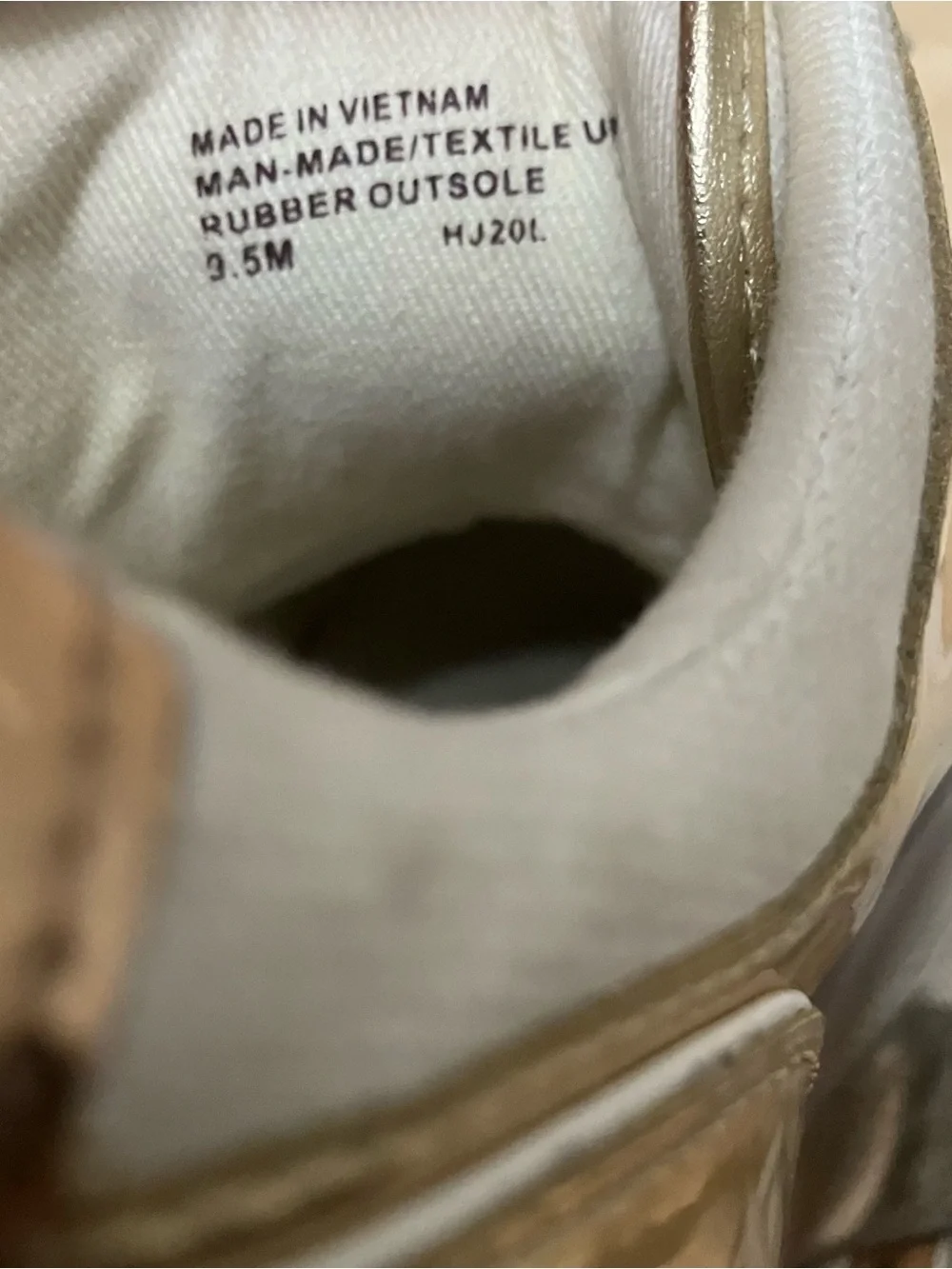Michael Kors Georgie Trainer Wedge Sneakers Women’s 9.5M White Gold Silver Shoes